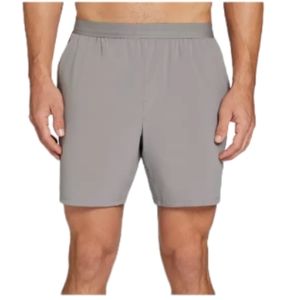 VRST Men's 7" Accelerate Running Short In Silver Shadow Relaxed Fit Size XXL NWT